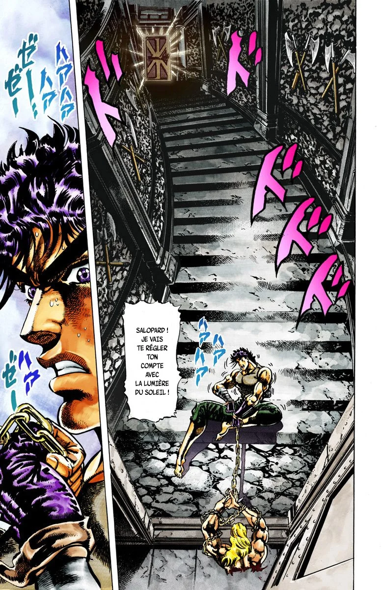 Read JoJo_s Bizarre Adventure Part 2 Battle Tendency Official Colored FR Manga Online