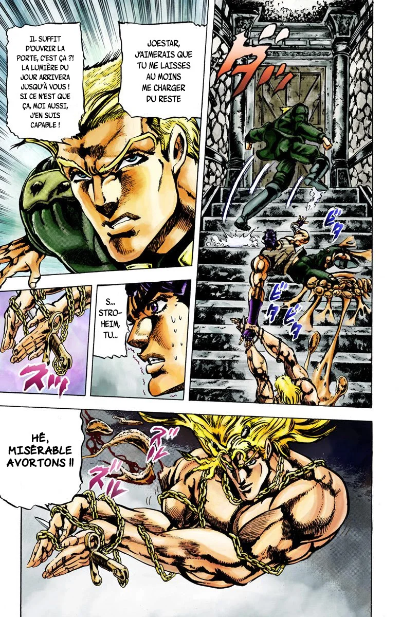 Read JoJo_s Bizarre Adventure Part 2 Battle Tendency Official Colored FR Manga Online