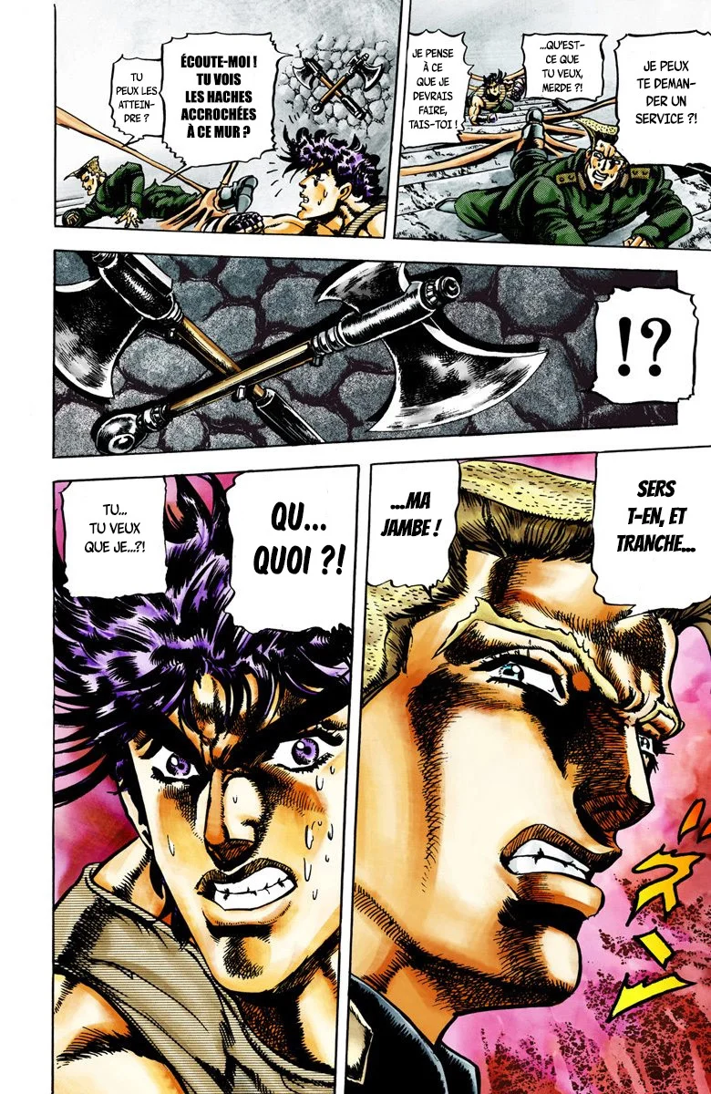 Read JoJo_s Bizarre Adventure Part 2 Battle Tendency Official Colored FR Manga Online