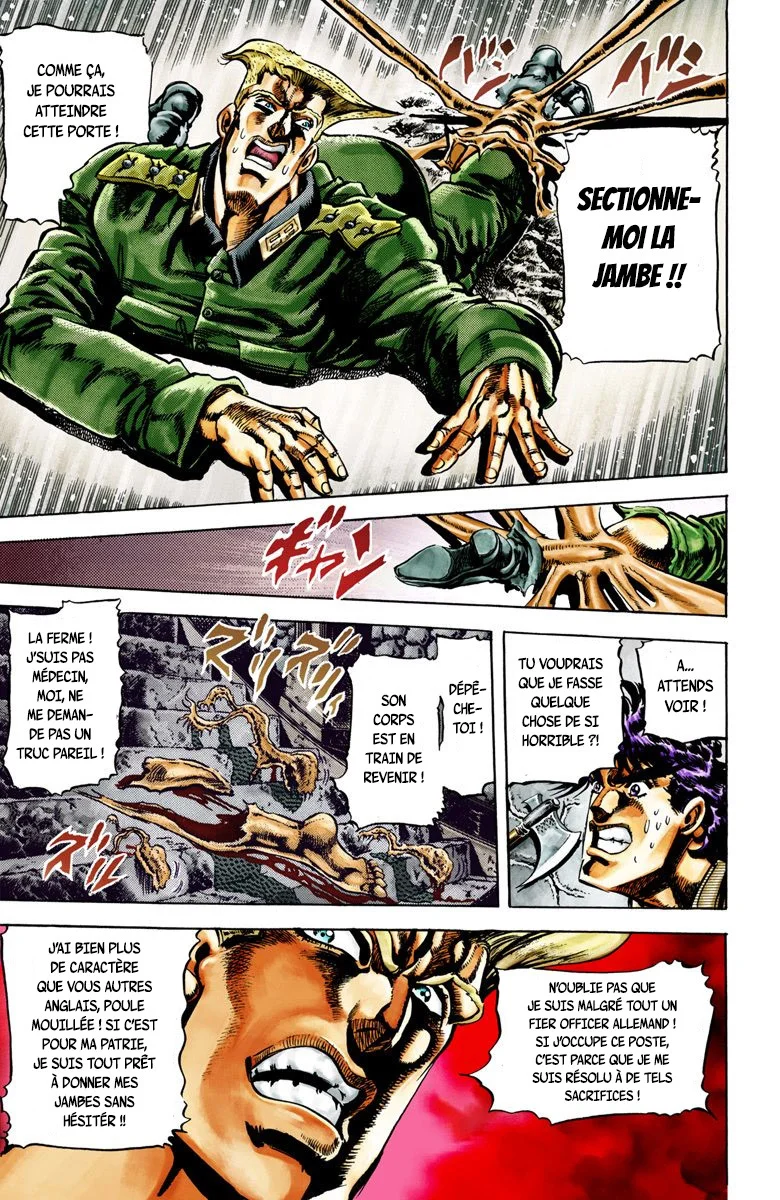Read JoJo_s Bizarre Adventure Part 2 Battle Tendency Official Colored FR Manga Online