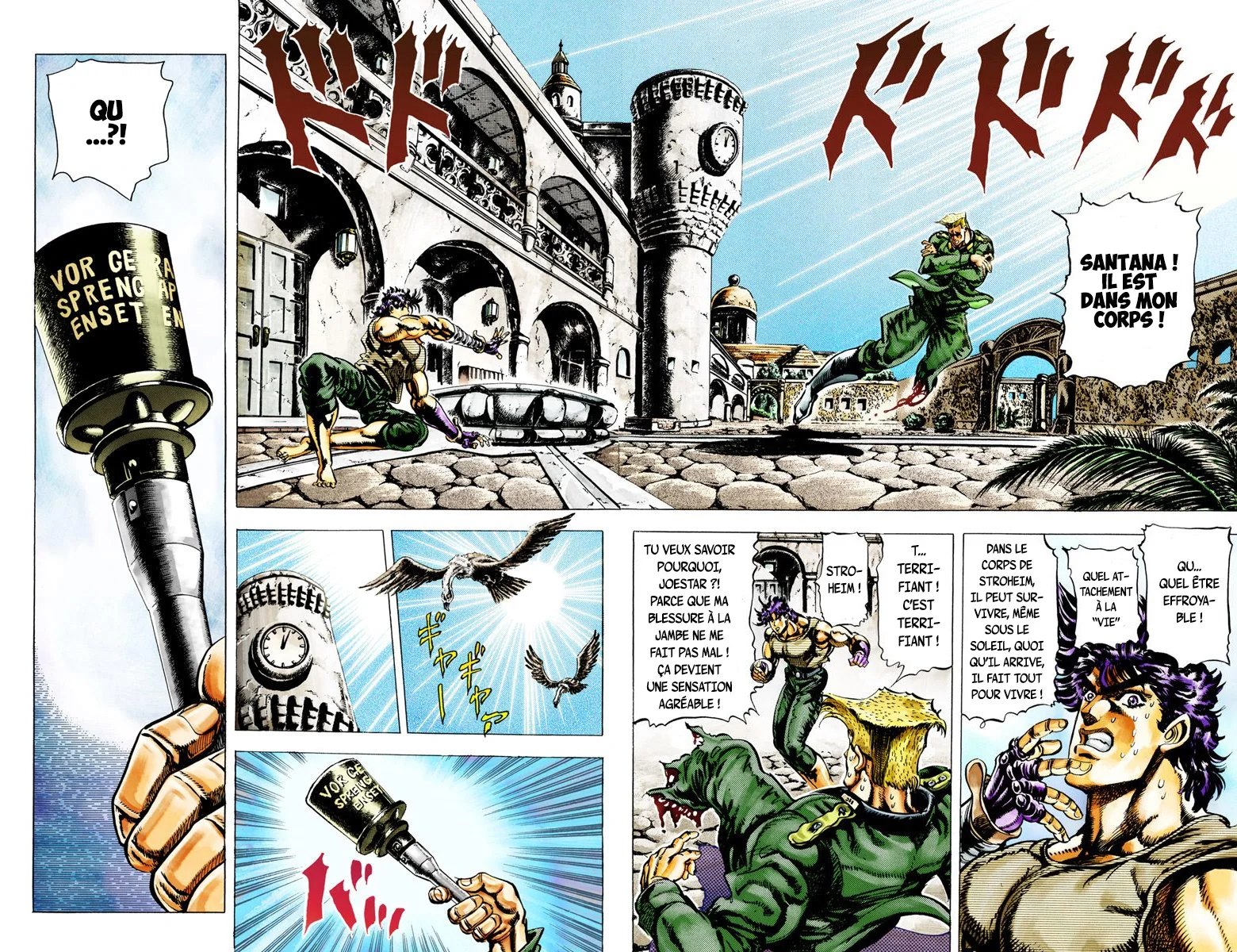 Read JoJo_s Bizarre Adventure Part 2 Battle Tendency Official Colored FR Manga Online