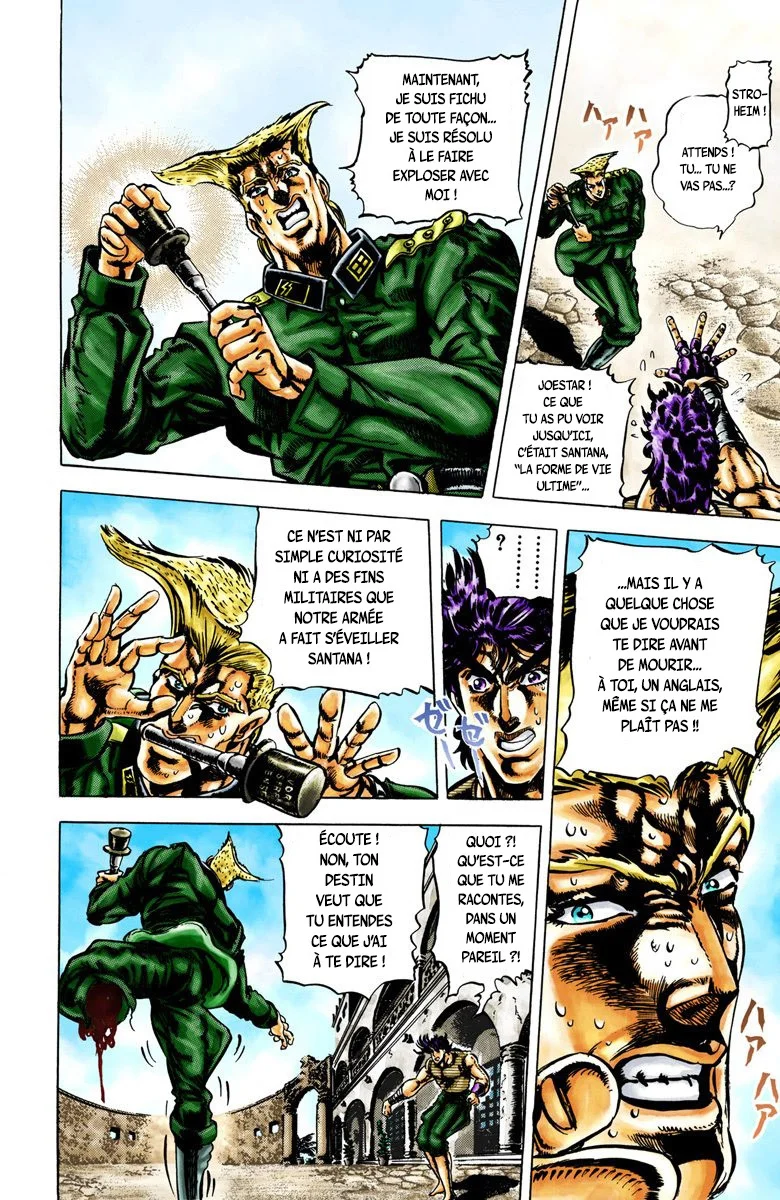 Read JoJo_s Bizarre Adventure Part 2 Battle Tendency Official Colored FR Manga Online