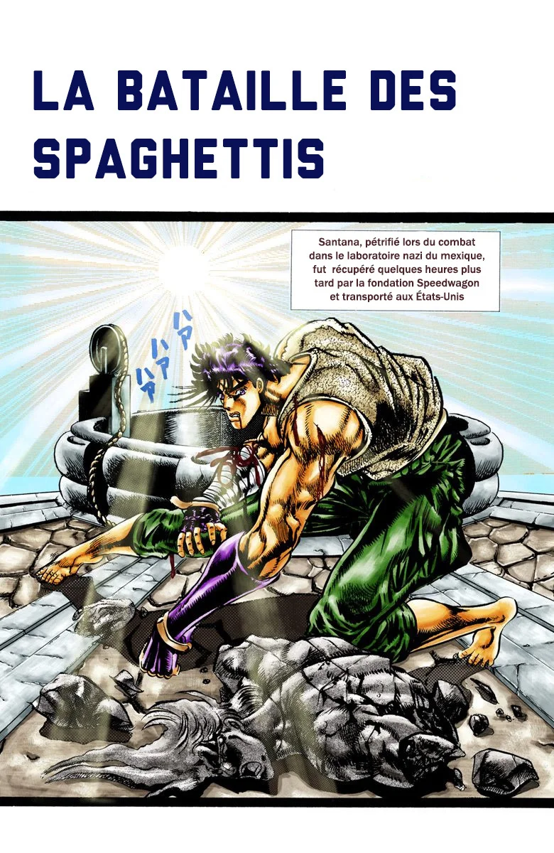 Read JoJo_s Bizarre Adventure Part 2 Battle Tendency Official Colored FR Manga Online