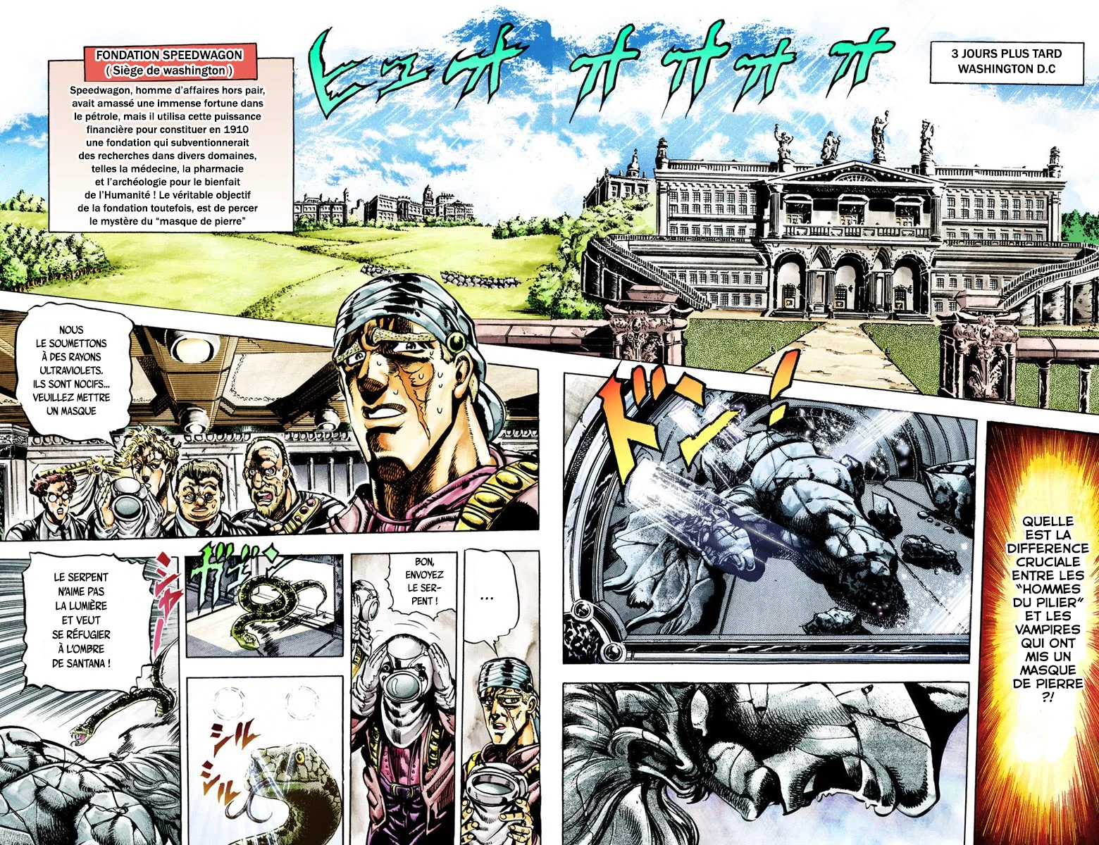Read JoJo_s Bizarre Adventure Part 2 Battle Tendency Official Colored FR Manga Online