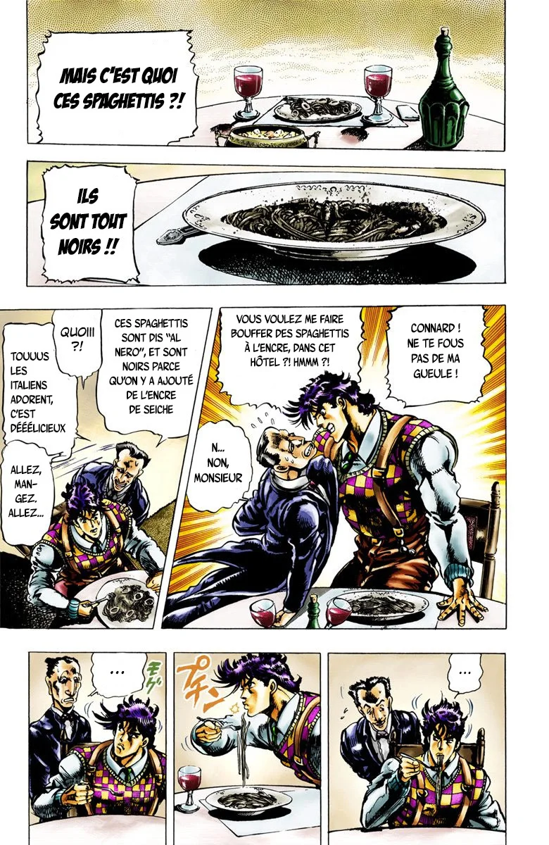 Read JoJo_s Bizarre Adventure Part 2 Battle Tendency Official Colored FR Manga Online