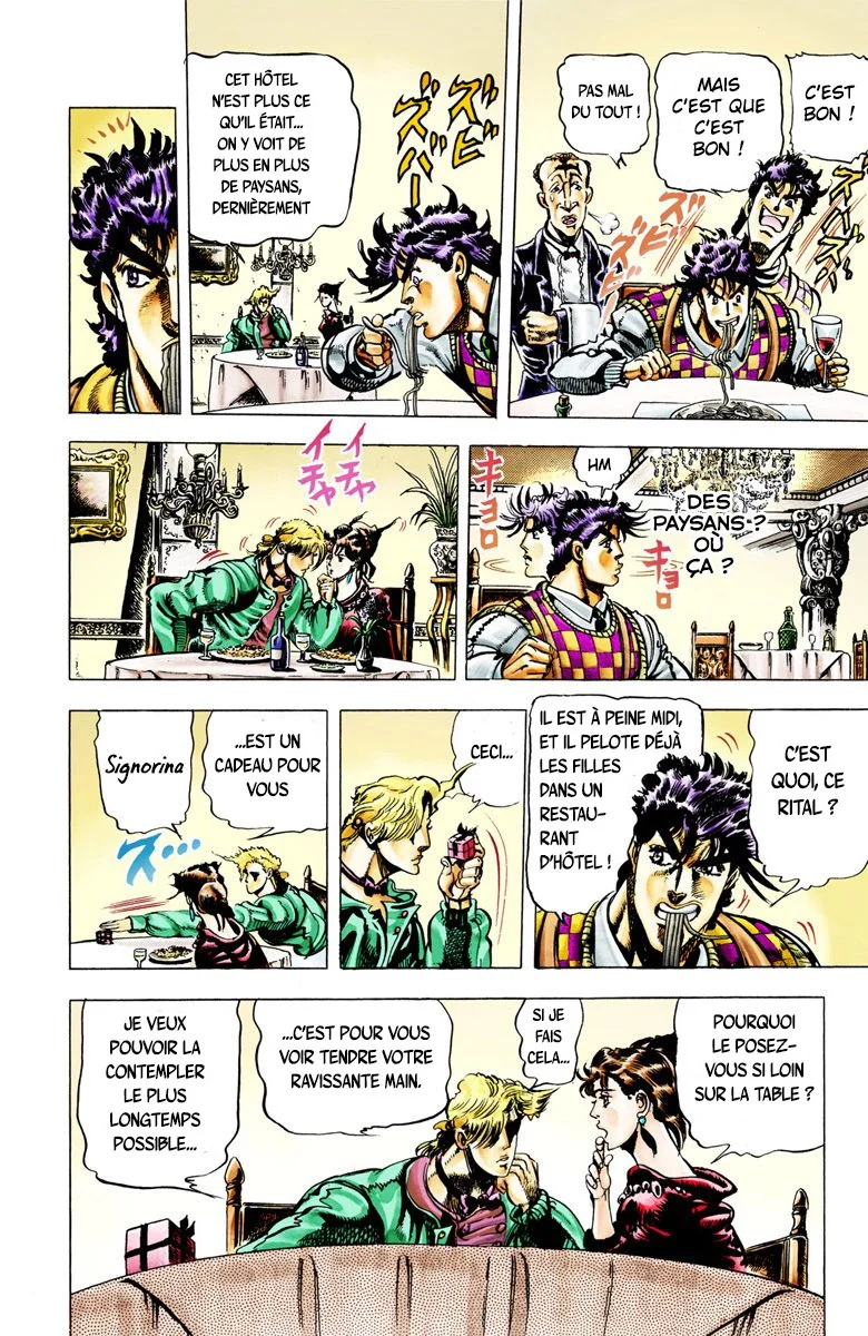 Read JoJo_s Bizarre Adventure Part 2 Battle Tendency Official Colored FR Manga Online