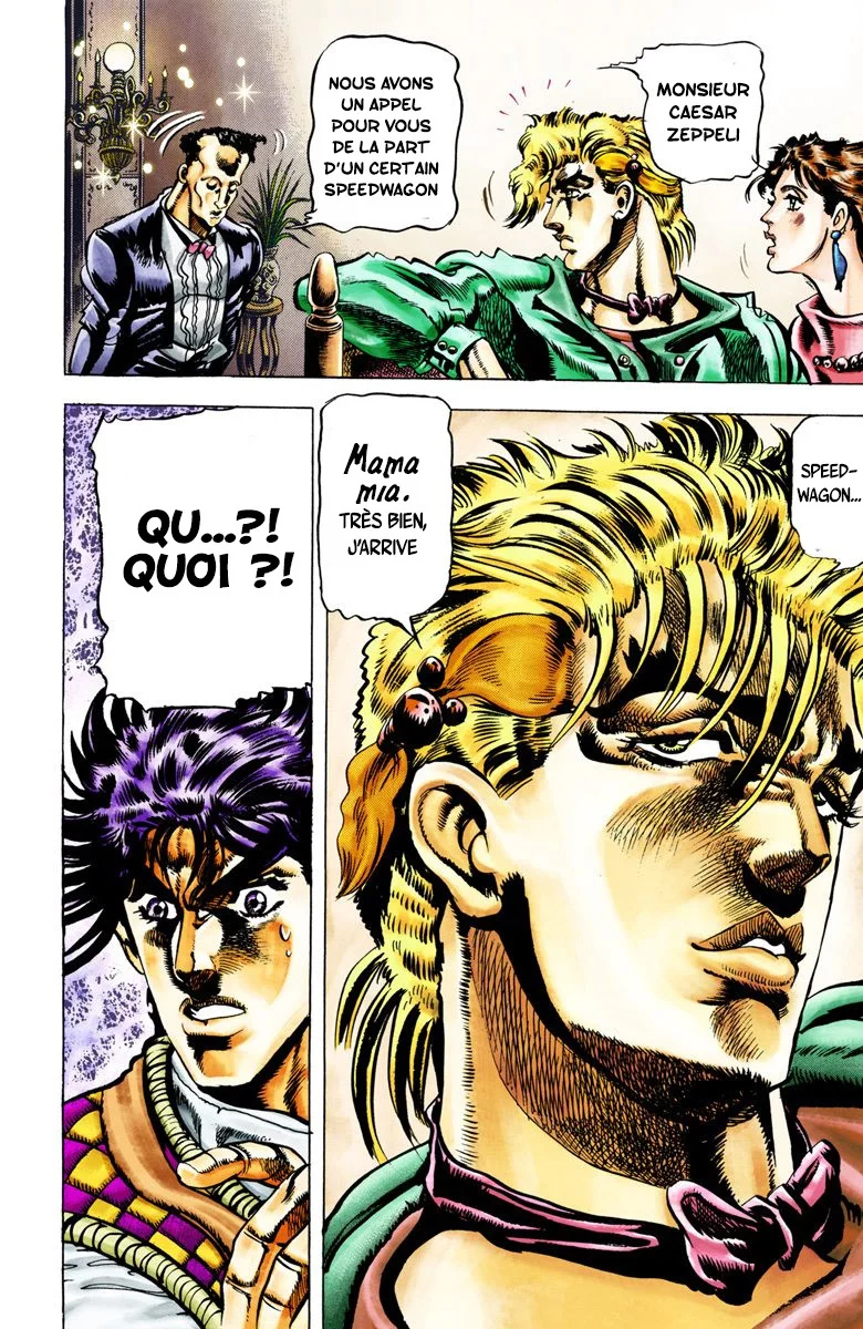 Read JoJo_s Bizarre Adventure Part 2 Battle Tendency Official Colored FR Manga Online