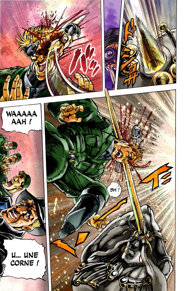 Read JoJo_s Bizarre Adventure Part 2 Battle Tendency Official Colored FR Manga Online