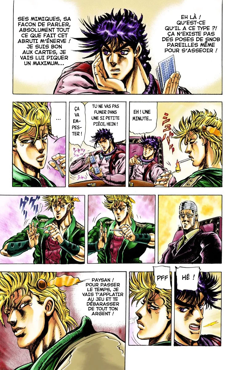 Read JoJo_s Bizarre Adventure Part 2 Battle Tendency Official Colored FR Manga Online