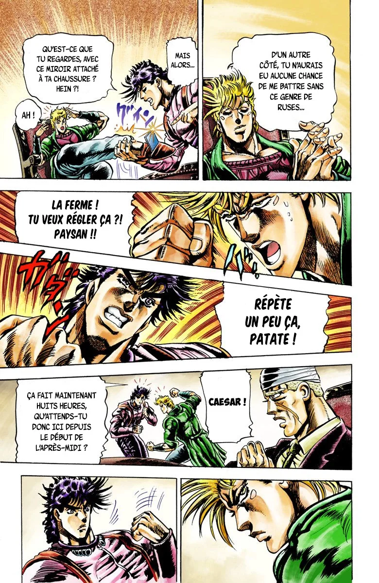 Read JoJo_s Bizarre Adventure Part 2 Battle Tendency Official Colored FR Manga Online