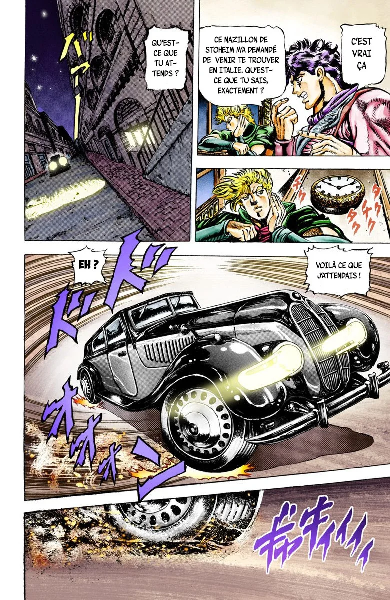 Read JoJo_s Bizarre Adventure Part 2 Battle Tendency Official Colored FR Manga Online