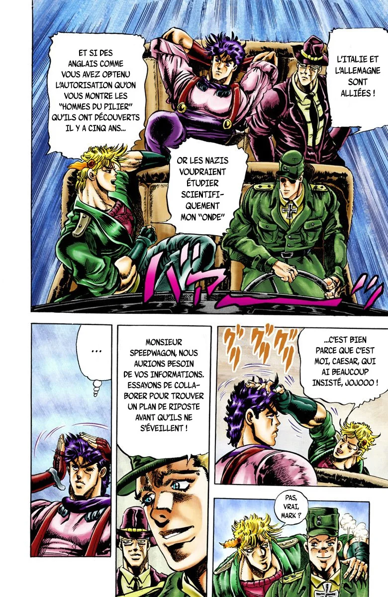 Read JoJo_s Bizarre Adventure Part 2 Battle Tendency Official Colored FR Manga Online