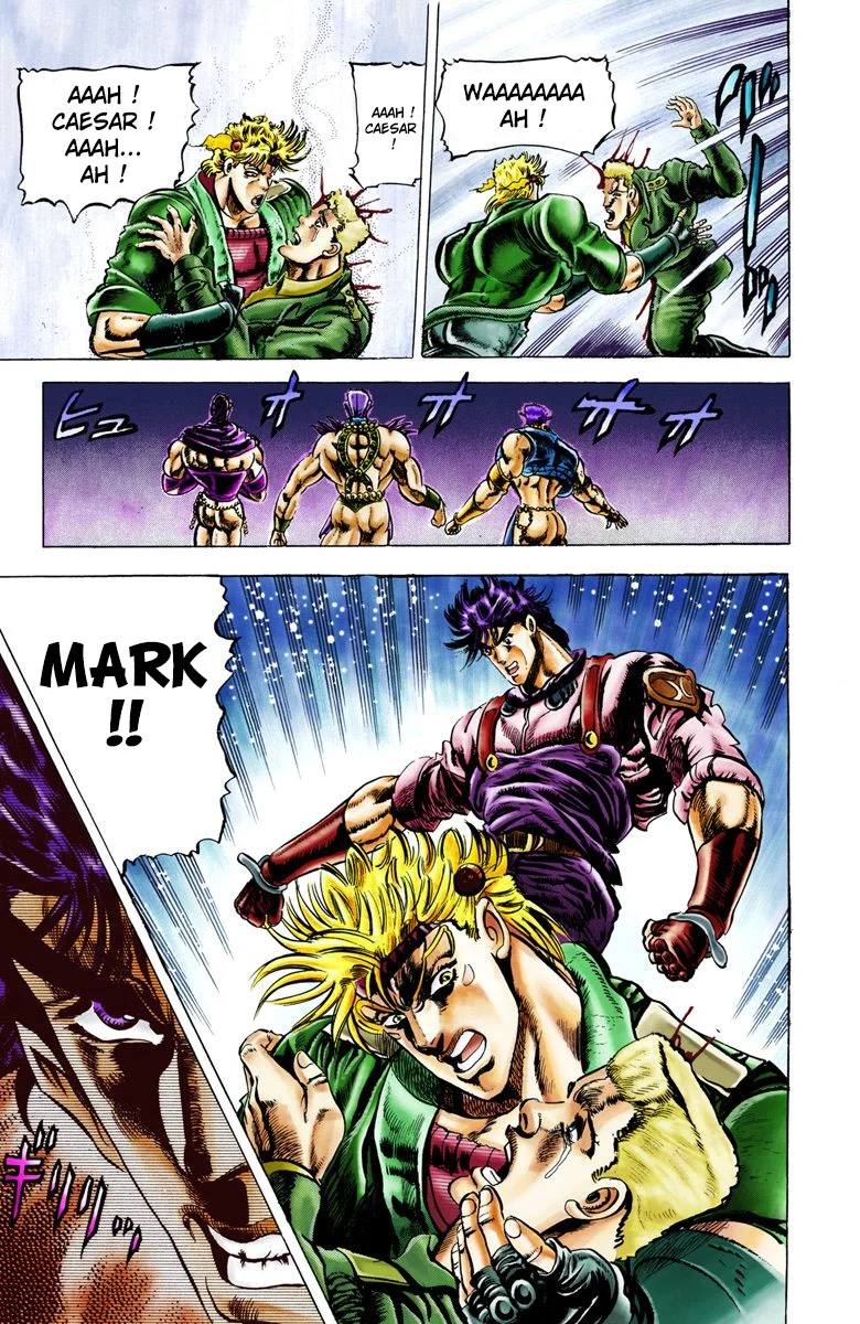 Read JoJo_s Bizarre Adventure Part 2 Battle Tendency Official Colored FR Manga Online