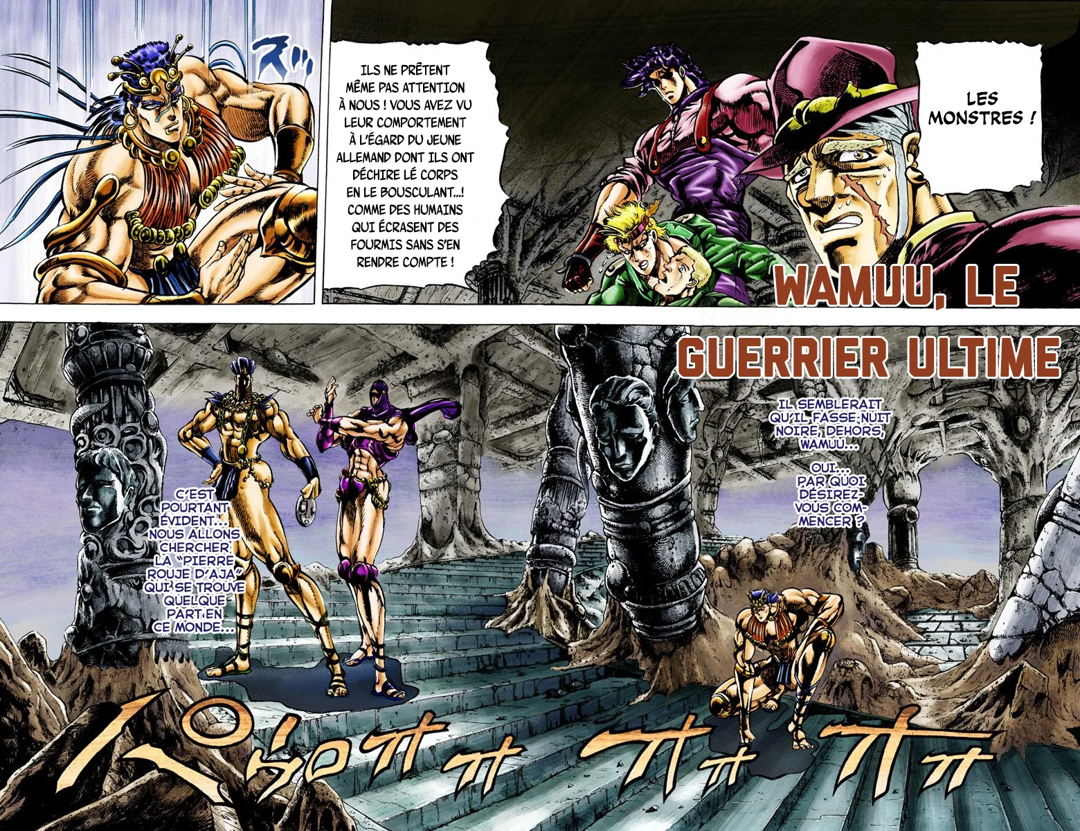 Read JoJo_s Bizarre Adventure Part 2 Battle Tendency Official Colored FR Manga Online