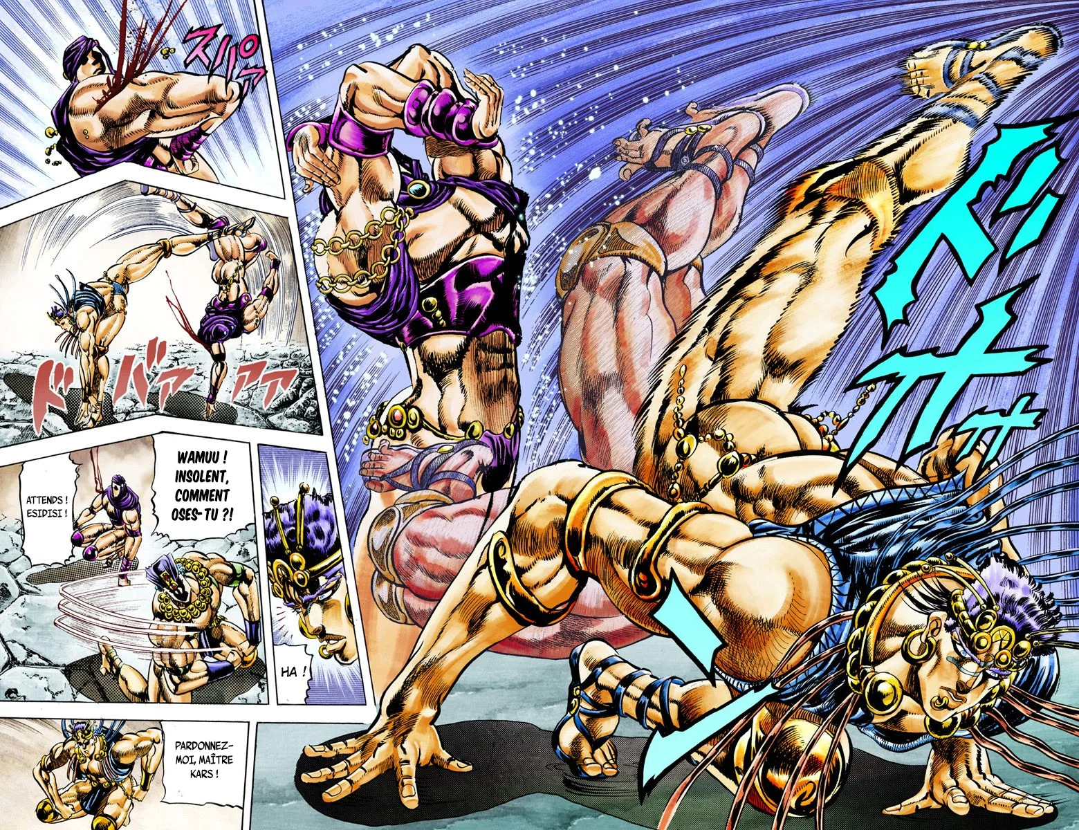 Read JoJo_s Bizarre Adventure Part 2 Battle Tendency Official Colored FR Manga Online