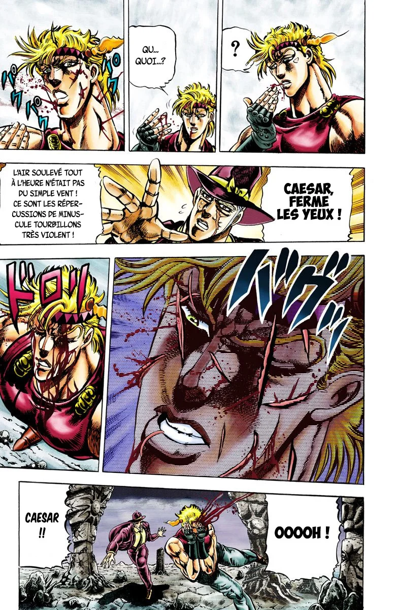 Read JoJo_s Bizarre Adventure Part 2 Battle Tendency Official Colored FR Manga Online