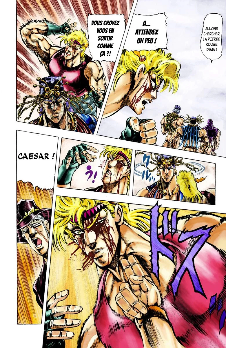 Read JoJo_s Bizarre Adventure Part 2 Battle Tendency Official Colored FR Manga Online