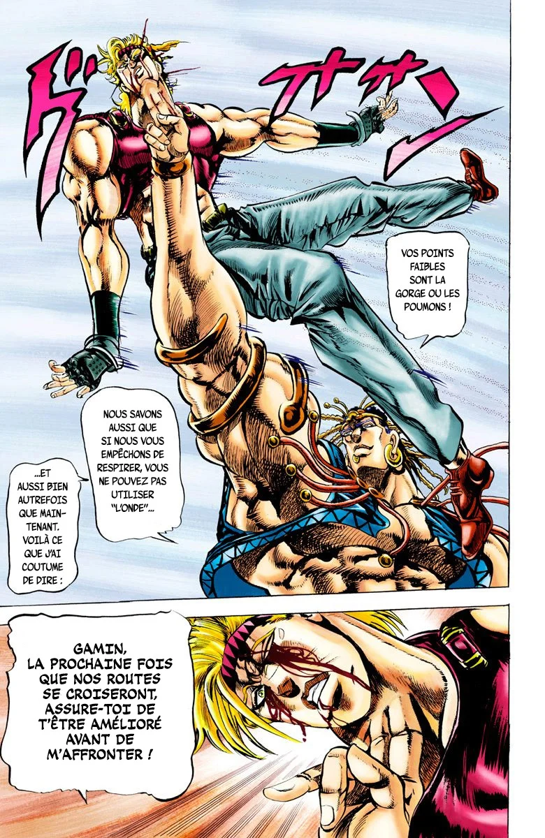 Read JoJo_s Bizarre Adventure Part 2 Battle Tendency Official Colored FR Manga Online