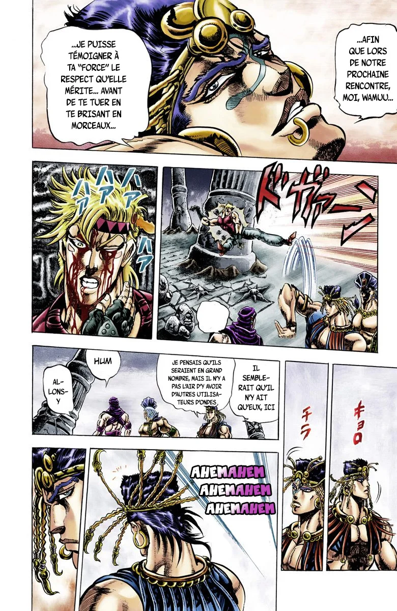 Read JoJo_s Bizarre Adventure Part 2 Battle Tendency Official Colored FR Manga Online