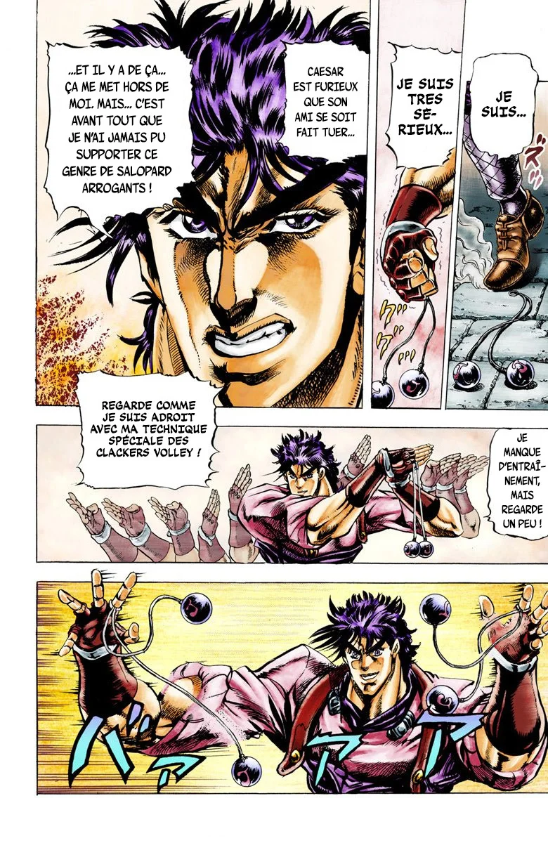 Read JoJo_s Bizarre Adventure Part 2 Battle Tendency Official Colored FR Manga Online
