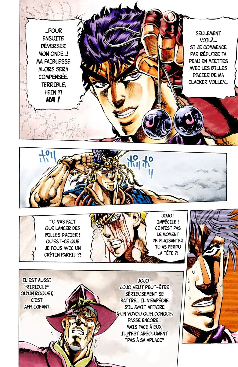 Read JoJo_s Bizarre Adventure Part 2 Battle Tendency Official Colored FR Manga Online