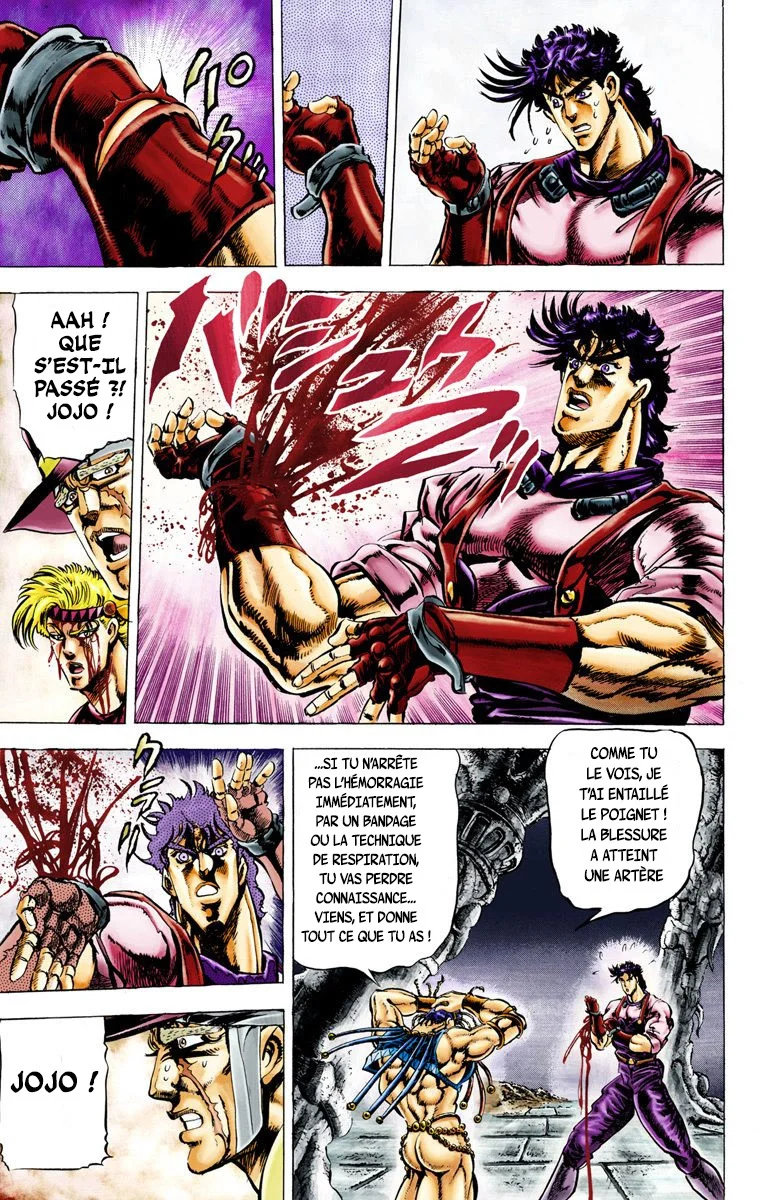 Read JoJo_s Bizarre Adventure Part 2 Battle Tendency Official Colored FR Manga Online