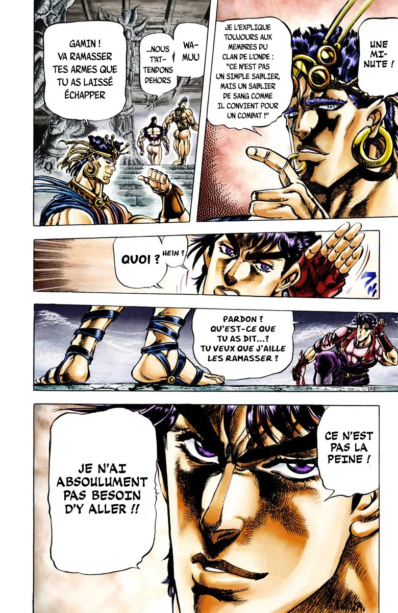 Read JoJo_s Bizarre Adventure Part 2 Battle Tendency Official Colored FR Manga Online
