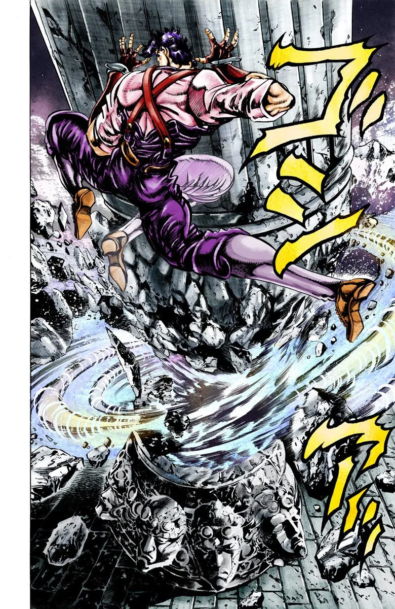 Read JoJo_s Bizarre Adventure Part 2 Battle Tendency Official Colored FR Manga Online