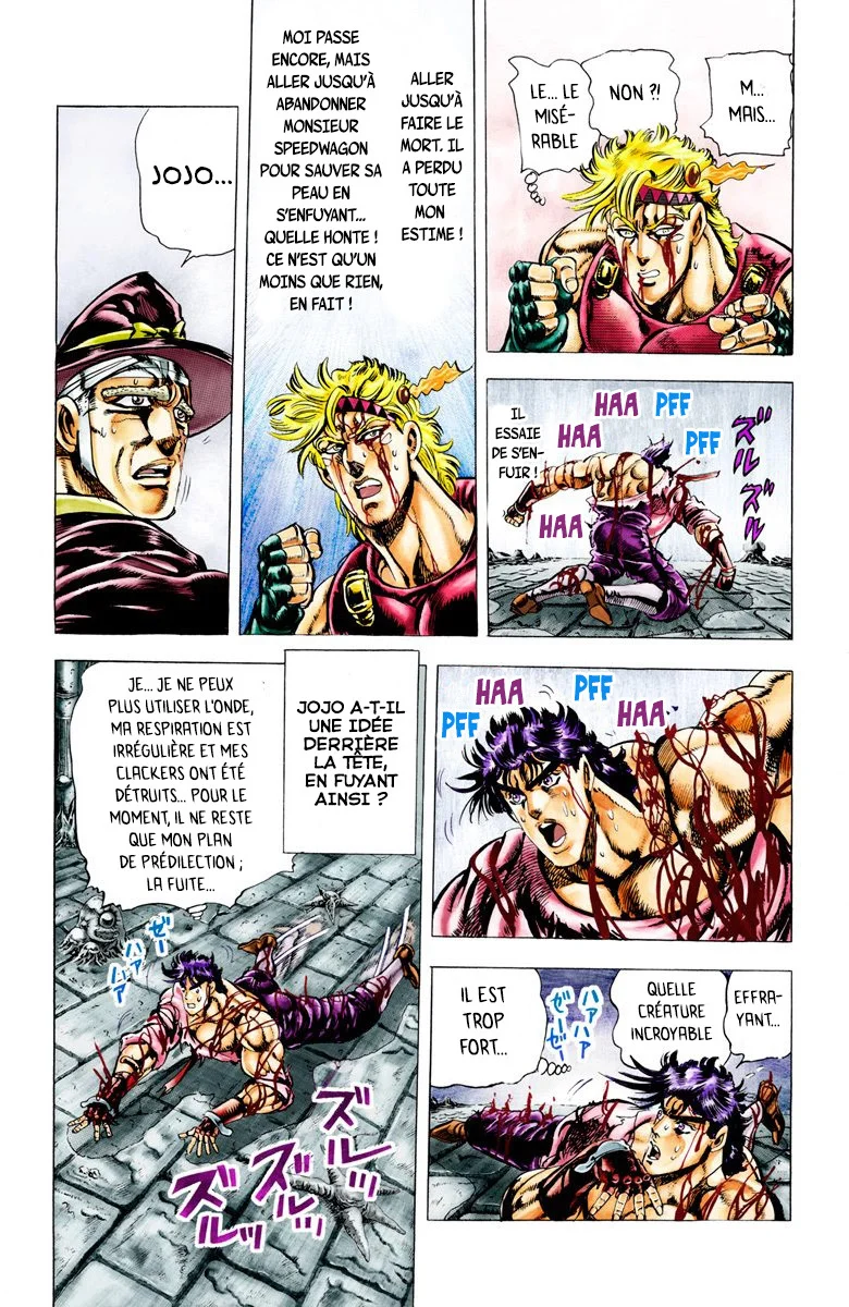 Read JoJo_s Bizarre Adventure Part 2 Battle Tendency Official Colored FR Manga Online