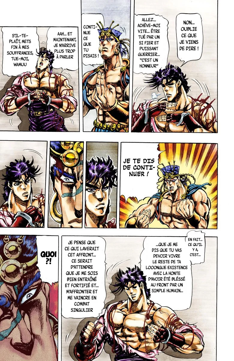 Read JoJo_s Bizarre Adventure Part 2 Battle Tendency Official Colored FR Manga Online