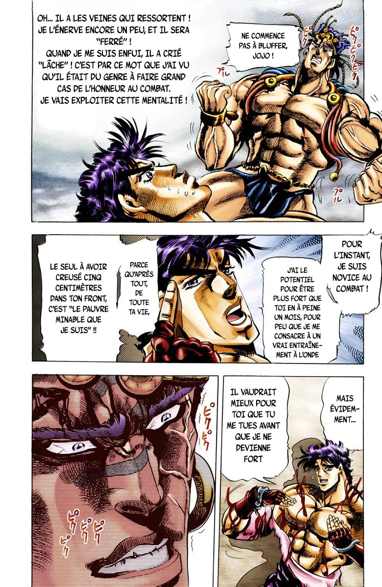Read JoJo_s Bizarre Adventure Part 2 Battle Tendency Official Colored FR Manga Online