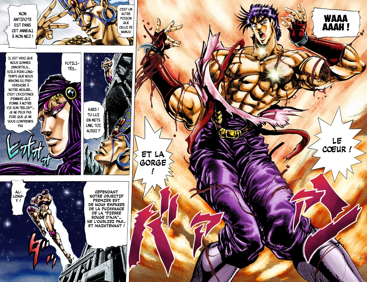 Read JoJo_s Bizarre Adventure Part 2 Battle Tendency Official Colored FR Manga Online