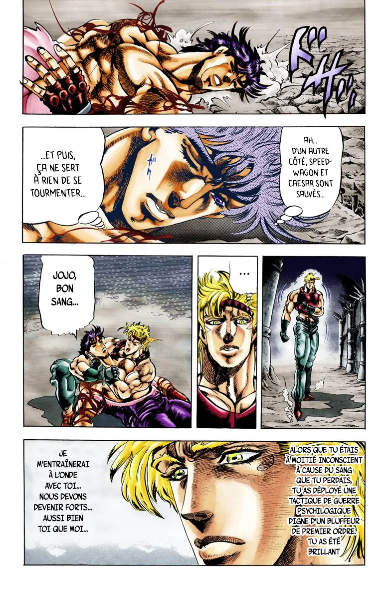 Read JoJo_s Bizarre Adventure Part 2 Battle Tendency Official Colored FR Manga Online
