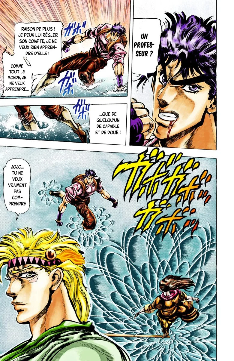 Read JoJo_s Bizarre Adventure Part 2 Battle Tendency Official Colored FR Manga Online