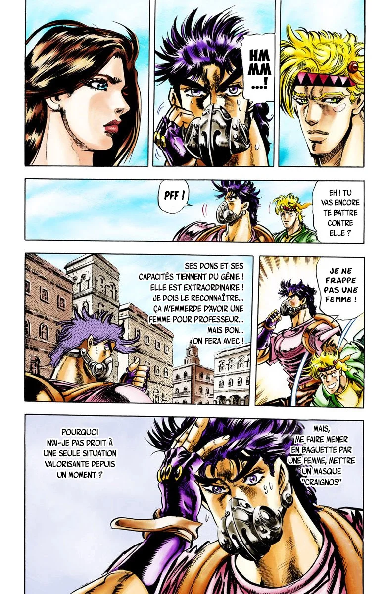 Read JoJo_s Bizarre Adventure Part 2 Battle Tendency Official Colored FR Manga Online