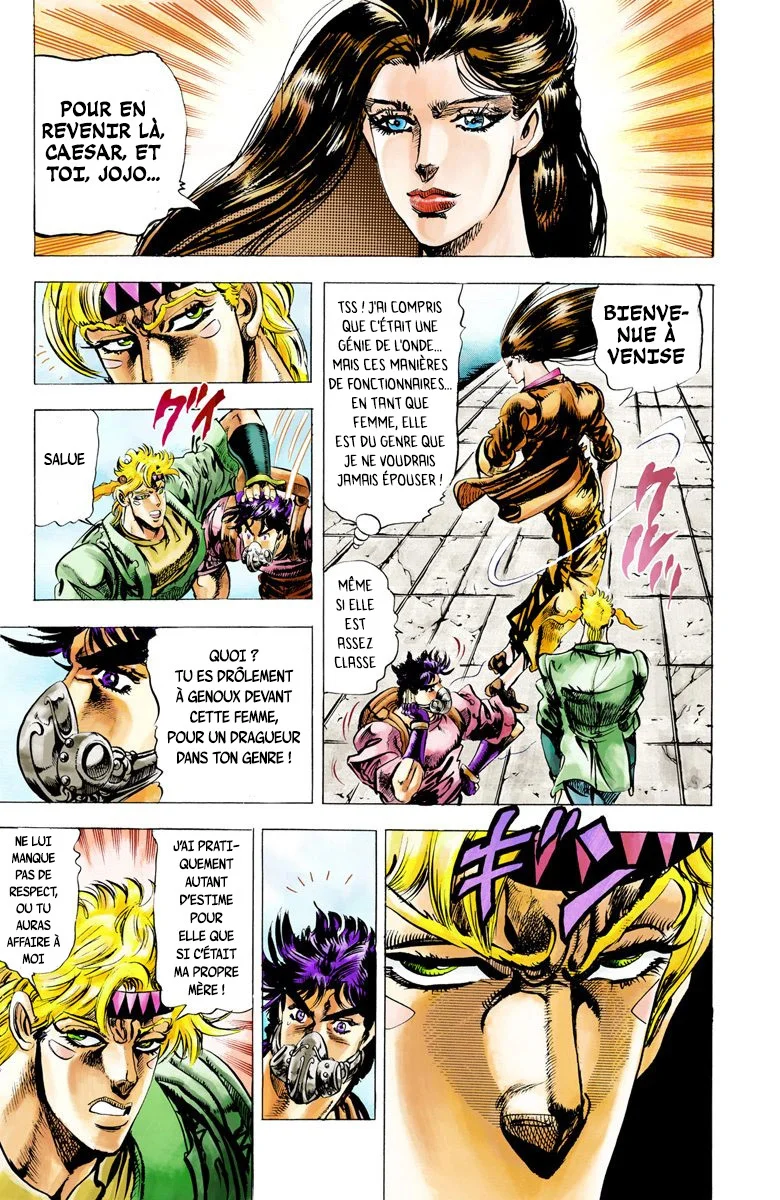 Read JoJo_s Bizarre Adventure Part 2 Battle Tendency Official Colored FR Manga Online