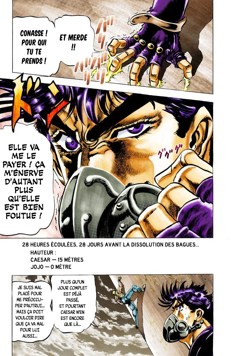 Read JoJo_s Bizarre Adventure Part 2 Battle Tendency Official Colored FR Manga Online