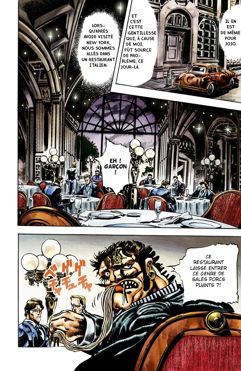 Read JoJo_s Bizarre Adventure Part 2 Battle Tendency Official Colored FR Manga Online