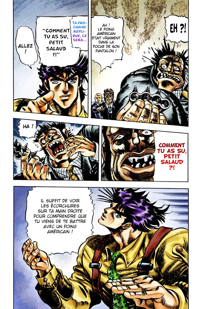 Read JoJo_s Bizarre Adventure Part 2 Battle Tendency Official Colored FR Manga Online