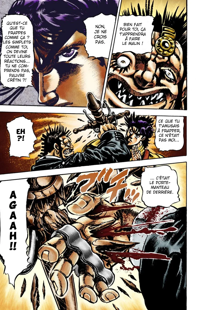 Read JoJo_s Bizarre Adventure Part 2 Battle Tendency Official Colored FR Manga Online