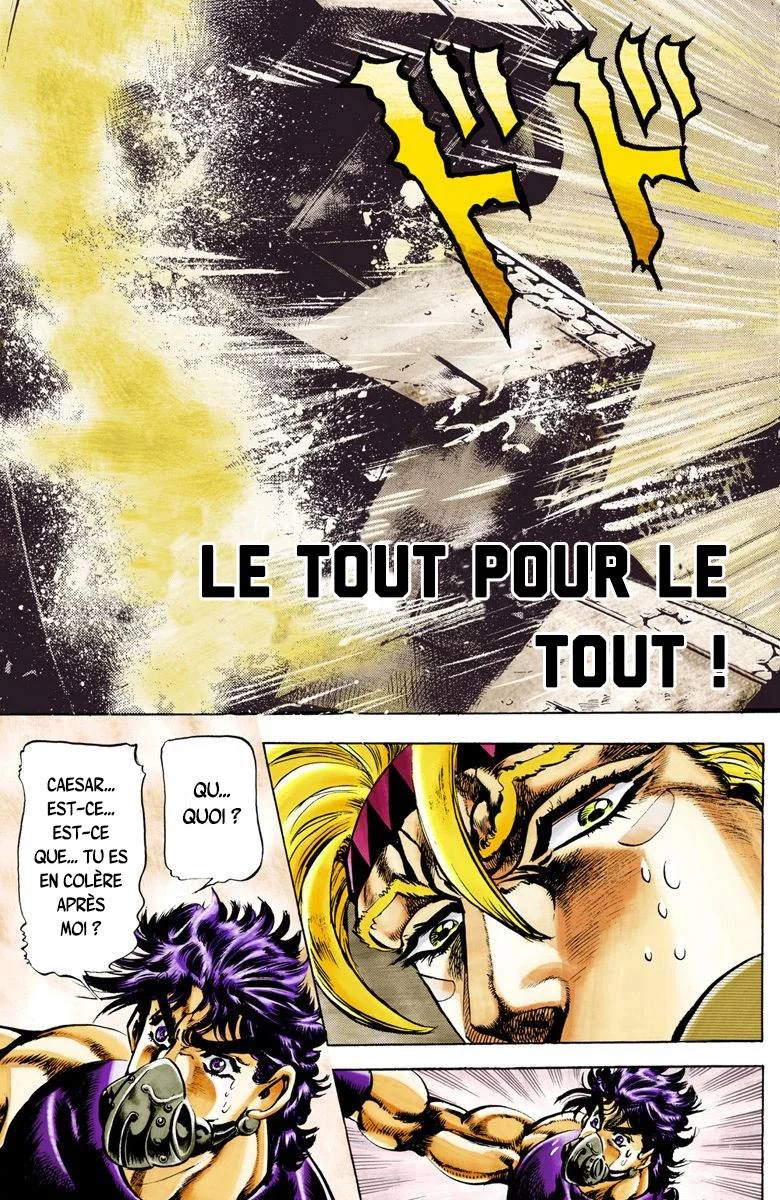 Read JoJo_s Bizarre Adventure Part 2 Battle Tendency Official Colored FR Manga Online
