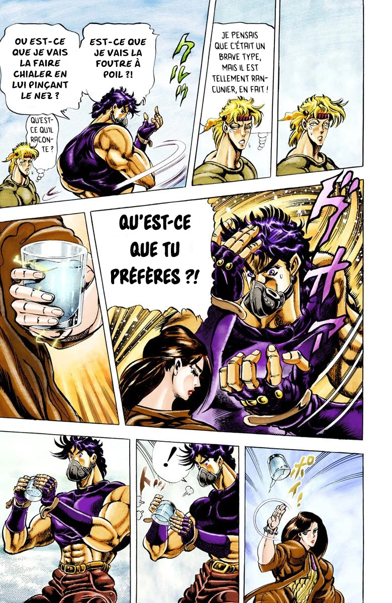 Read JoJo_s Bizarre Adventure Part 2 Battle Tendency Official Colored FR Manga Online