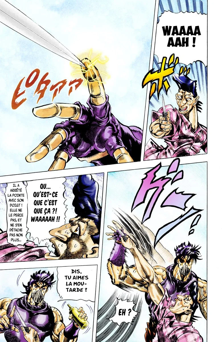 Read JoJo_s Bizarre Adventure Part 2 Battle Tendency Official Colored FR Manga Online