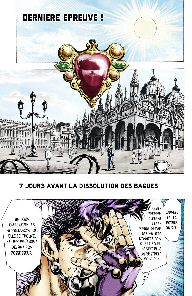 Read JoJo_s Bizarre Adventure Part 2 Battle Tendency Official Colored FR Manga Online