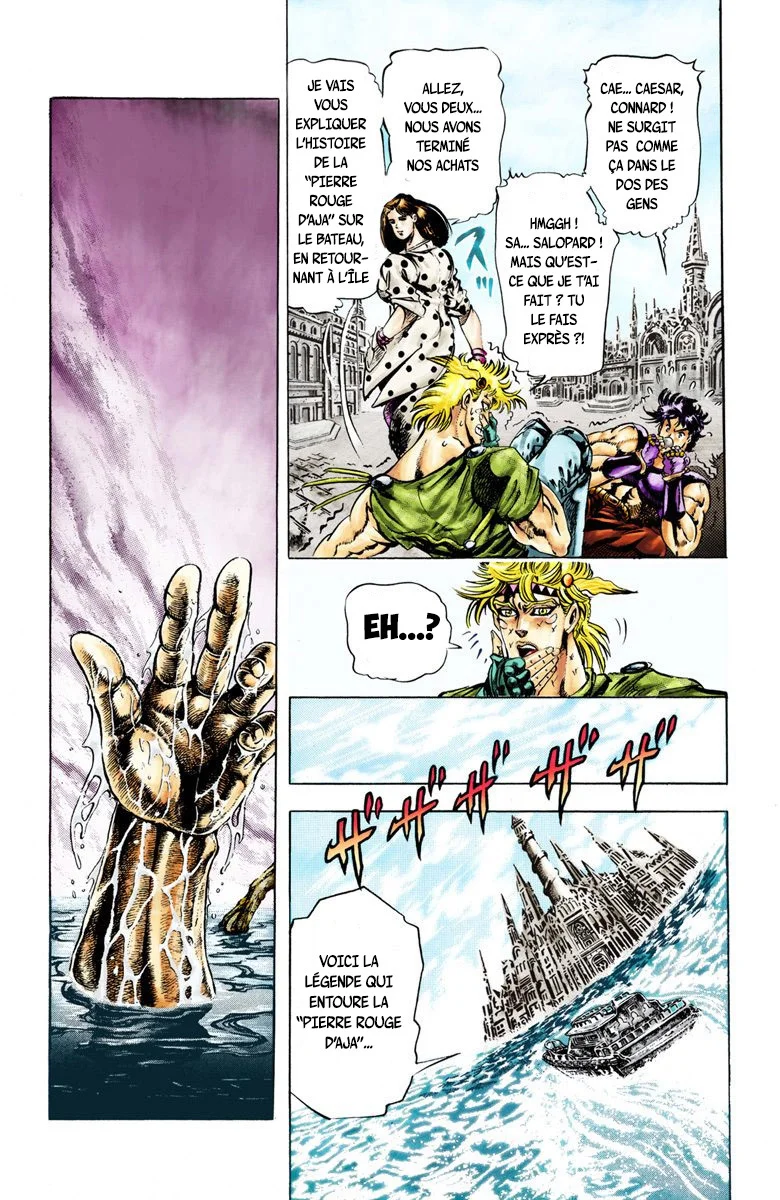 Read JoJo_s Bizarre Adventure Part 2 Battle Tendency Official Colored FR Manga Online