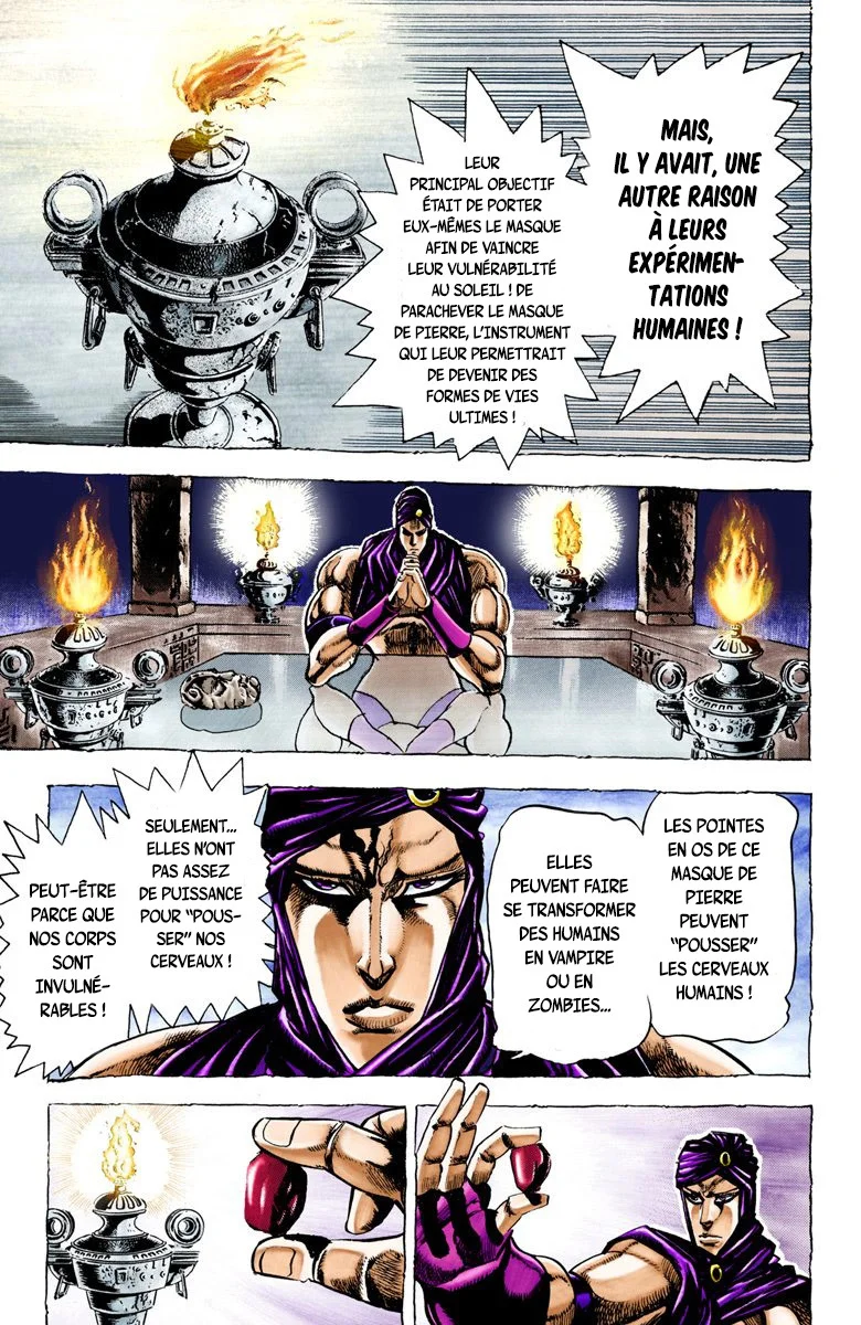 Read JoJo_s Bizarre Adventure Part 2 Battle Tendency Official Colored FR Manga Online