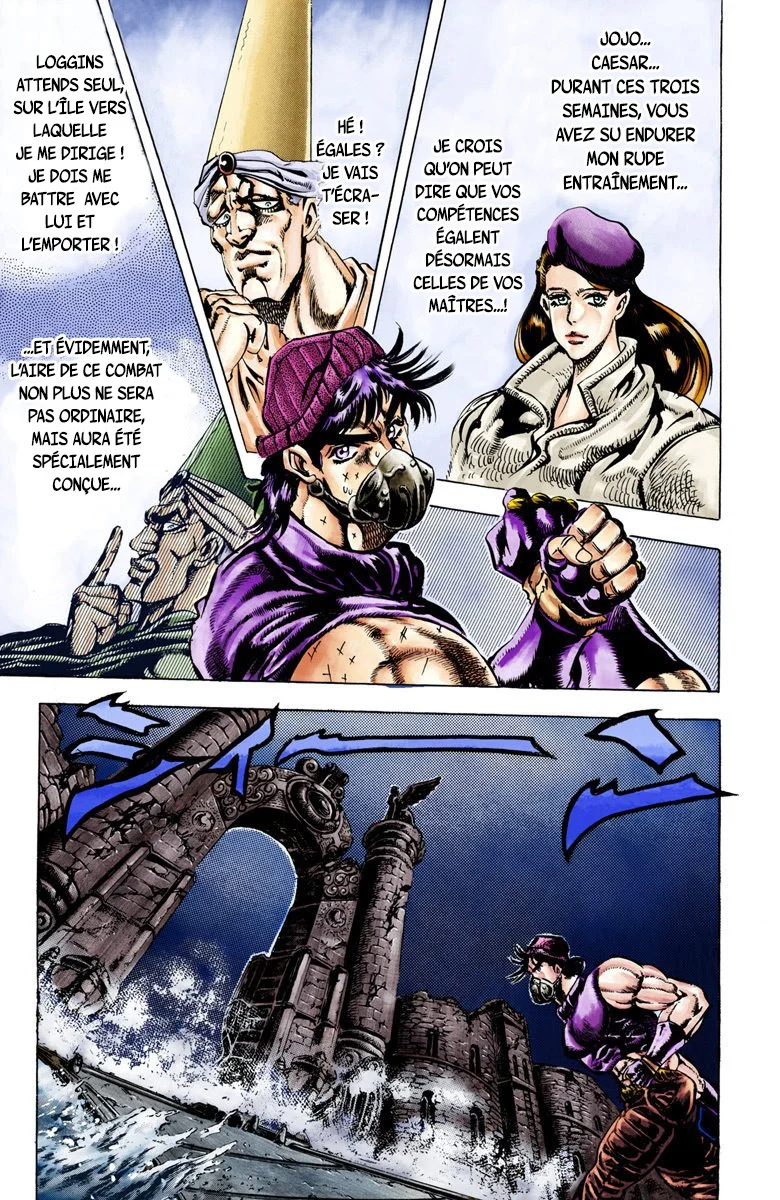Read JoJo_s Bizarre Adventure Part 2 Battle Tendency Official Colored FR Manga Online