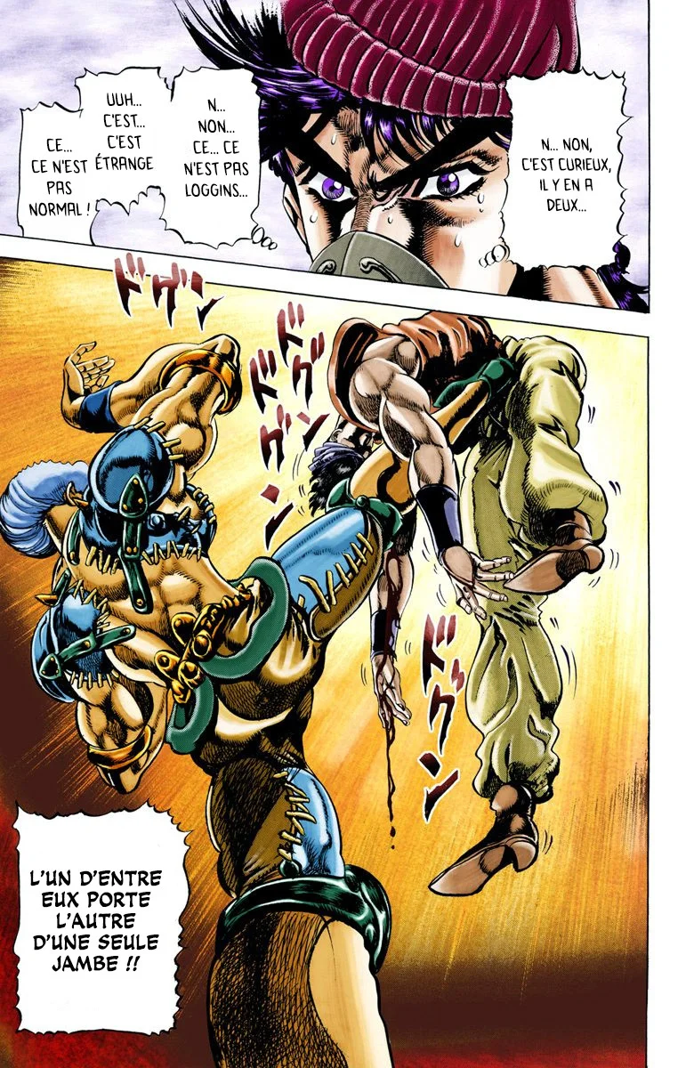 Read JoJo_s Bizarre Adventure Part 2 Battle Tendency Official Colored FR Manga Online