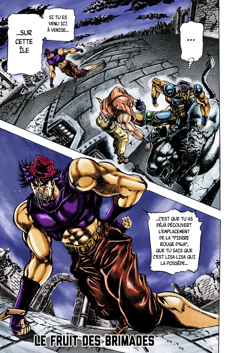 Read JoJo_s Bizarre Adventure Part 2 Battle Tendency Official Colored FR Manga Online