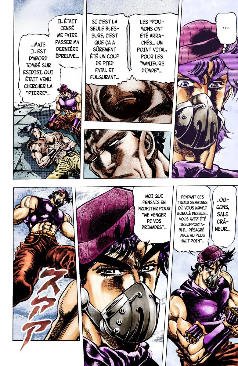 Read JoJo_s Bizarre Adventure Part 2 Battle Tendency Official Colored FR Manga Online